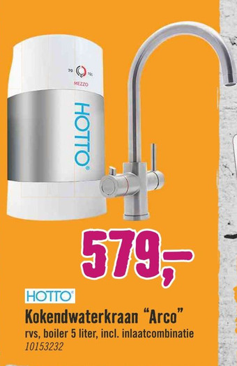 Hornbach Kokendwaterkraan "Arco" aanbieding