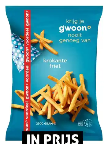 Hoogvliet G'woon krokante friet aanbieding