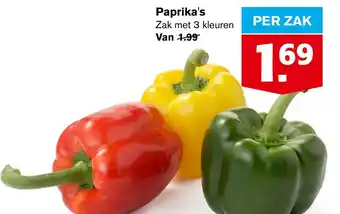 Hoogvliet Paprika's aanbieding