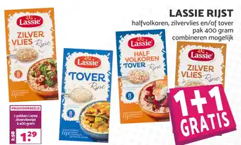 Boon`s Markt Lassie rijst 400gram aanbieding