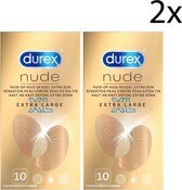Bol.com Durex condooms nude xl 10st x2 aanbieding