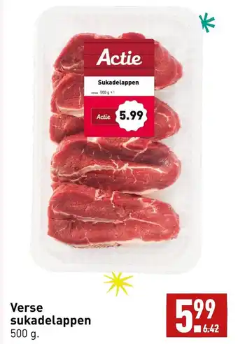 ALDI Verse sukadelappen 500g aanbieding