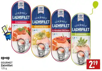 ALDI Gourmet zalmfilet 125g aanbieding