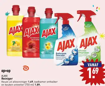 ALDI Ajax reiniger aanbieding