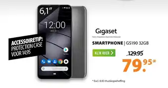 Expert Gigaset Smartphone GS190 32gb aanbieding