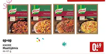 ALDI Knorr maaltijdmix 44-61g aanbieding