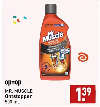 ALDI Mr. muscle ontstopper 500ml aanbieding