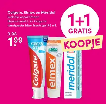 DA Colgate, elmexen meridol aanbieding