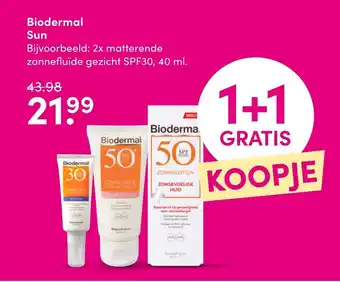 DA Biodermal sun 40ml aanbieding