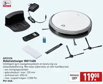 ALDI Medion robotstofzuiger MD11400 aanbieding