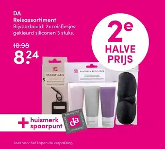 DA DA reisassortimet aanbieding