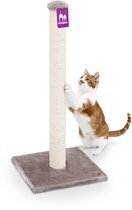 Bol.com Petrebels maine 90 krabpaal - cappuccino - 40 x 40 x 90 cm - extra stabiel aanbieding