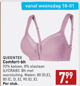 ALDI Queentex comfort-bh aanbieding
