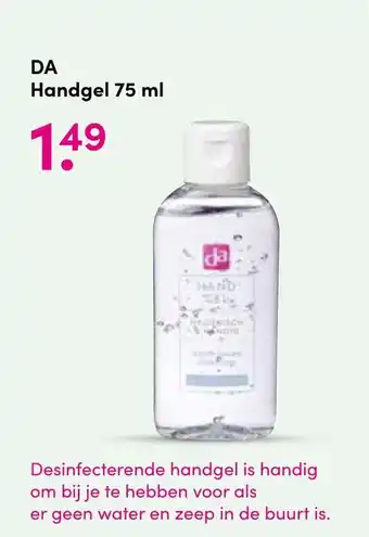 DA Da handgel 75ml aanbieding