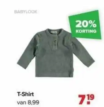 Baby-Dump Babylook t-shirt aanbieding