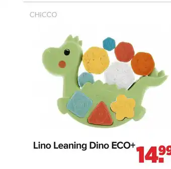 Baby-Dump Lino leaning dino eco+ aanbieding