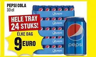 Dirck 3 Pepsi cola aanbieding