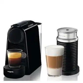 Expert Magimix essenza mini + aeroccino m115 11377nl zwart aanbieding