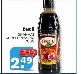 Sahan Supermarkten Öncü granaat appeldressing 700g aanbieding