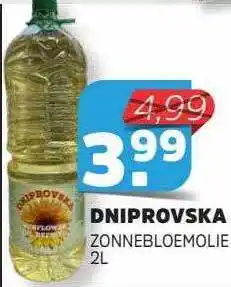 Sahan Supermarkten Dniprovska zonnebloemolie 2l aanbieding