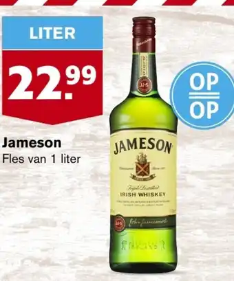 Hoogvliet Jameson 1 liter aanbieding