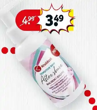 Kruidvat Kruidvat sensitive skin after shave aanbieding