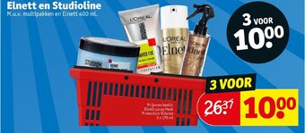 Kruidvat Elnett en studioline aanbieding