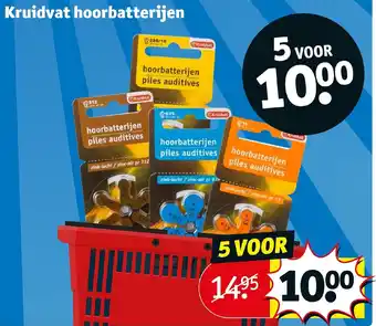 Kruidvat Kruidvat hoorbatterijen 5 voor aanbieding