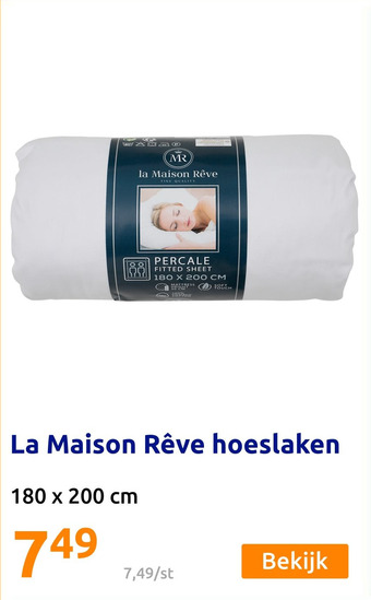 Action La Maison Rêve hoeslaken aanbieding