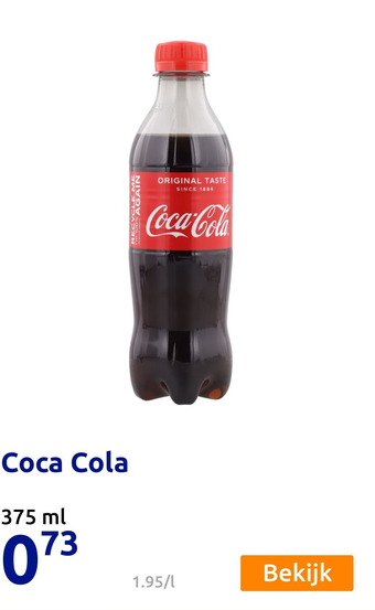 Action Coca Cola aanbieding