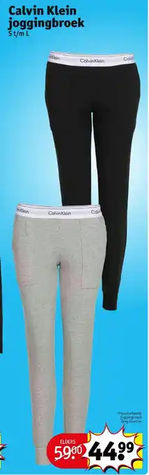 Kruidvat Calvin klein joggingbroek aanbieding