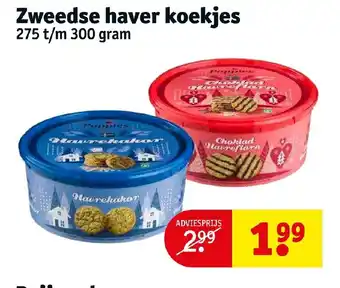 Kruidvat Zweedse haver koekjes 300g aanbieding