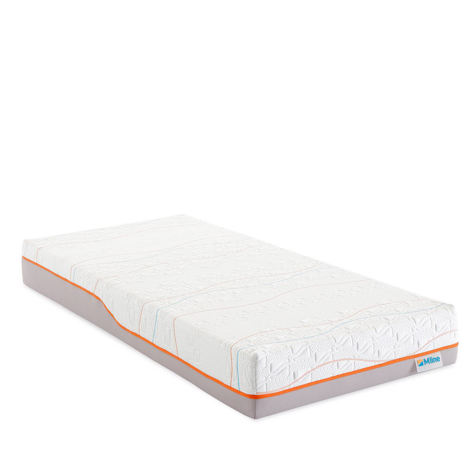 M line traagschuim matras slow motion 4 (90x210 cm) aanbieding bij Wehkamp