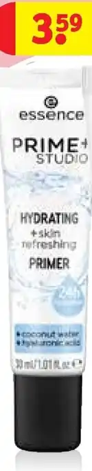 Kruidvat Essence Prime studio Hydrating Primer aanbieding