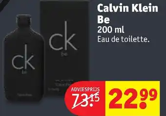 Kruidvat Calvin Klein Be 200ml aanbieding