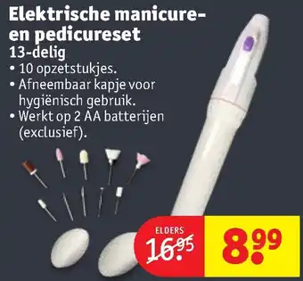 Kruidvat Elektrische manicure- en pedicureset aanbieding