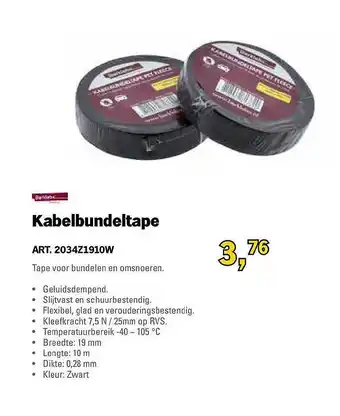 Toolspecial Kabelbundeltape aanbieding