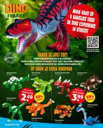 Hoogvliet DINO FABRIEK aanbieding