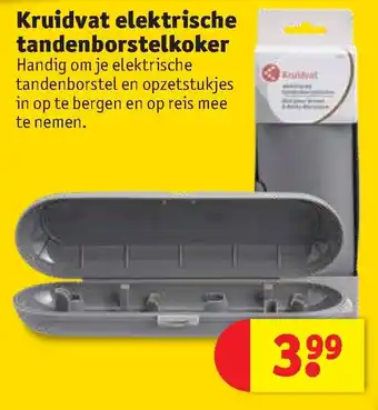 Kruidvat Kruidvat elektrische tandenborstelkoker aanbieding