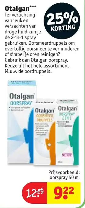 Kruidvat Otalgan 50 ml aanbieding