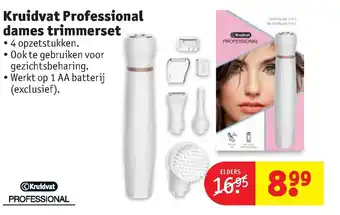 Kruidvat Professional dames trimmerset aanbieding