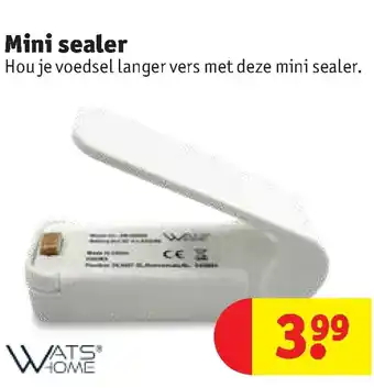 Kruidvat Mini sealer aanbieding