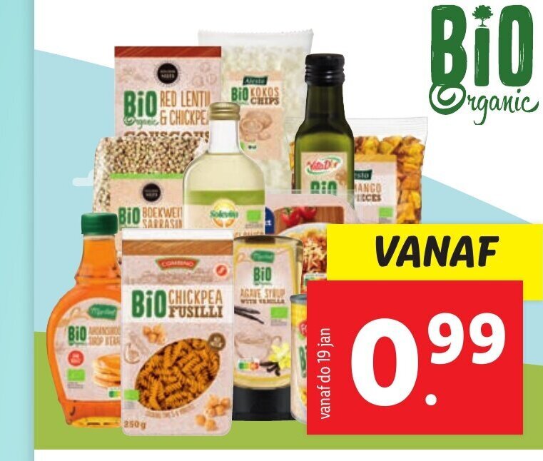 Bio organic aanbieding bij Lidl
