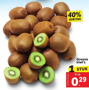 Lidl Groene kiwi's aanbieding