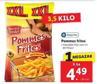 Lidl Pommes frites 3,5 kilo aanbieding