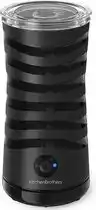 Bol.com Kitchenbrothers elektrische melkopschuimer - 4-in-1 - 240 ml - zwart aanbieding