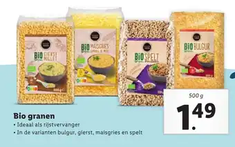 Lidl Bio granen 500 gram aanbieding