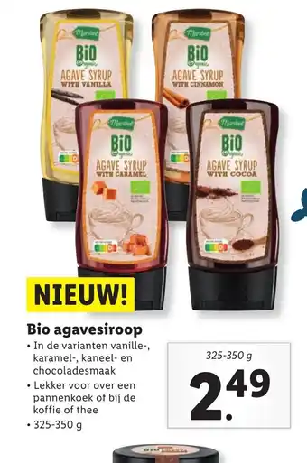 Lidl Bio agavesiroop aanbieding