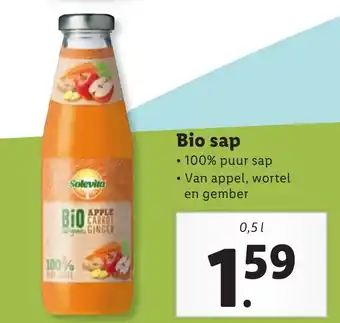 Lidl Bio sap 0,5 Liter aanbieding