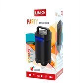 Bol.com Uniq accessory party bluetooth speaker met karaoke - aux - sd - usb aanbieding